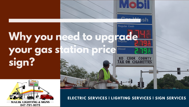 Why you need to upgrade your gas station price sign?
