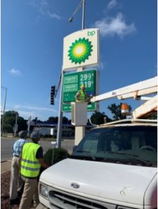 Gas Station Sign Services: