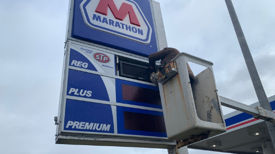 Marathon Prices Sign Repair Services