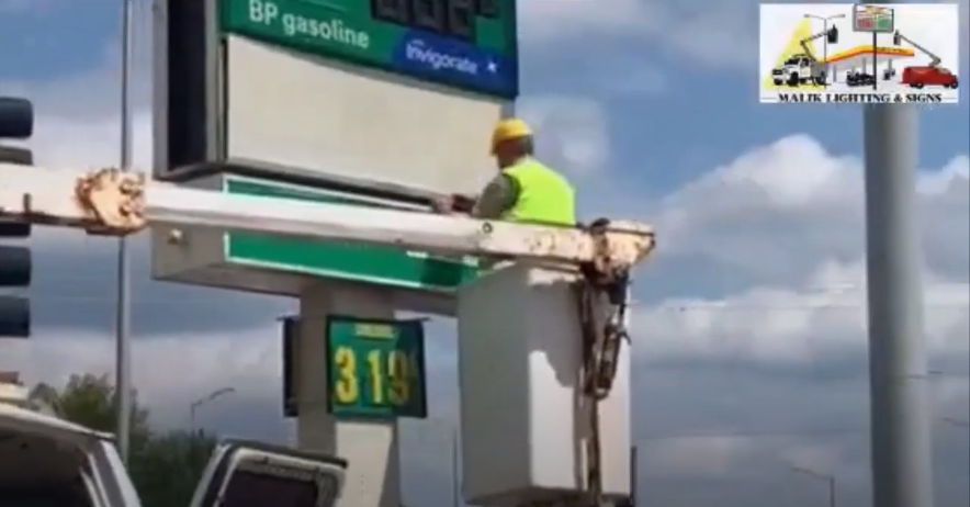 Gas Station Price Sign helps the drivers to find the best price for fuel through price transparency 