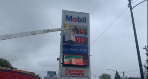 Neon Sign - Gas Station Price Sign