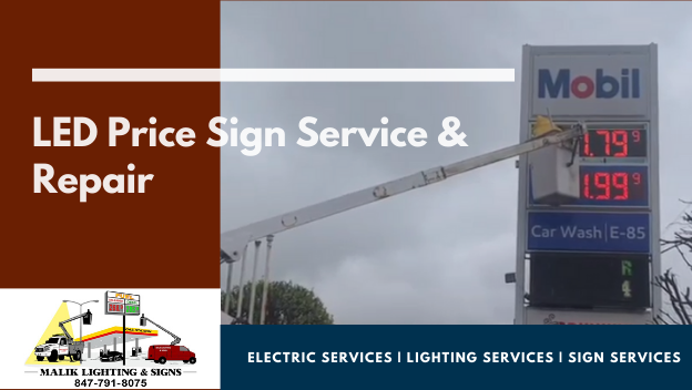 LED Price Sign Service & Repair