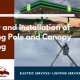Repair and Installation of Lighting Pole and Canopy Lighting